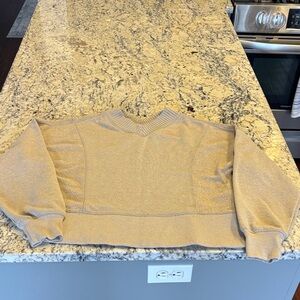 Aerie light brown Crew Neck Sweater